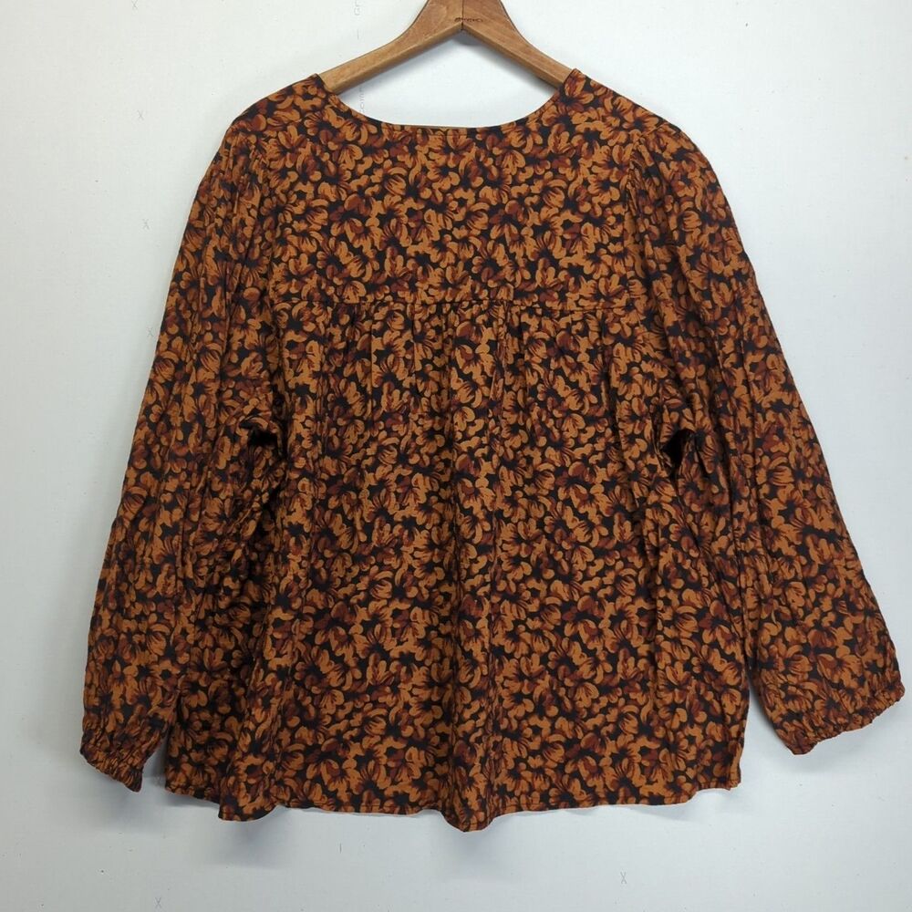Knox Rose A New Day Blouse XXL Lot Of 2 Tops Burnt Orange - Picture 12 of 16